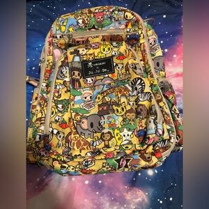 🦁Custom Gussets! Animalini 1.0 BRB Jujube x Tokidoki diaper backpack